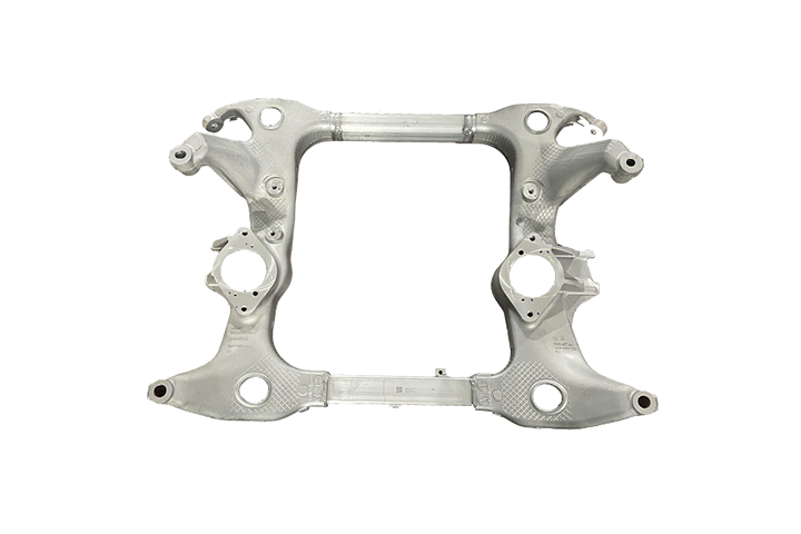 半片式前副车架